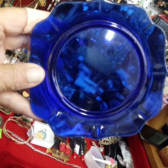 Blue cobalt plate - Picture 2 of 3